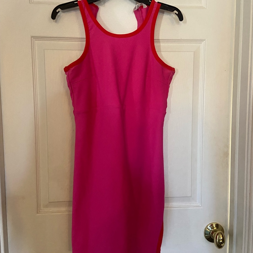 Sleeveless Pink Dress